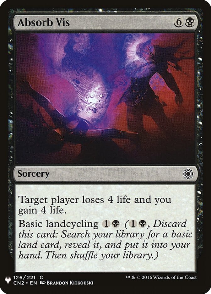 Absorb Vis [Mystery Booster] MTG Single Magic: The Gathering  | Multizone: Comics And Games