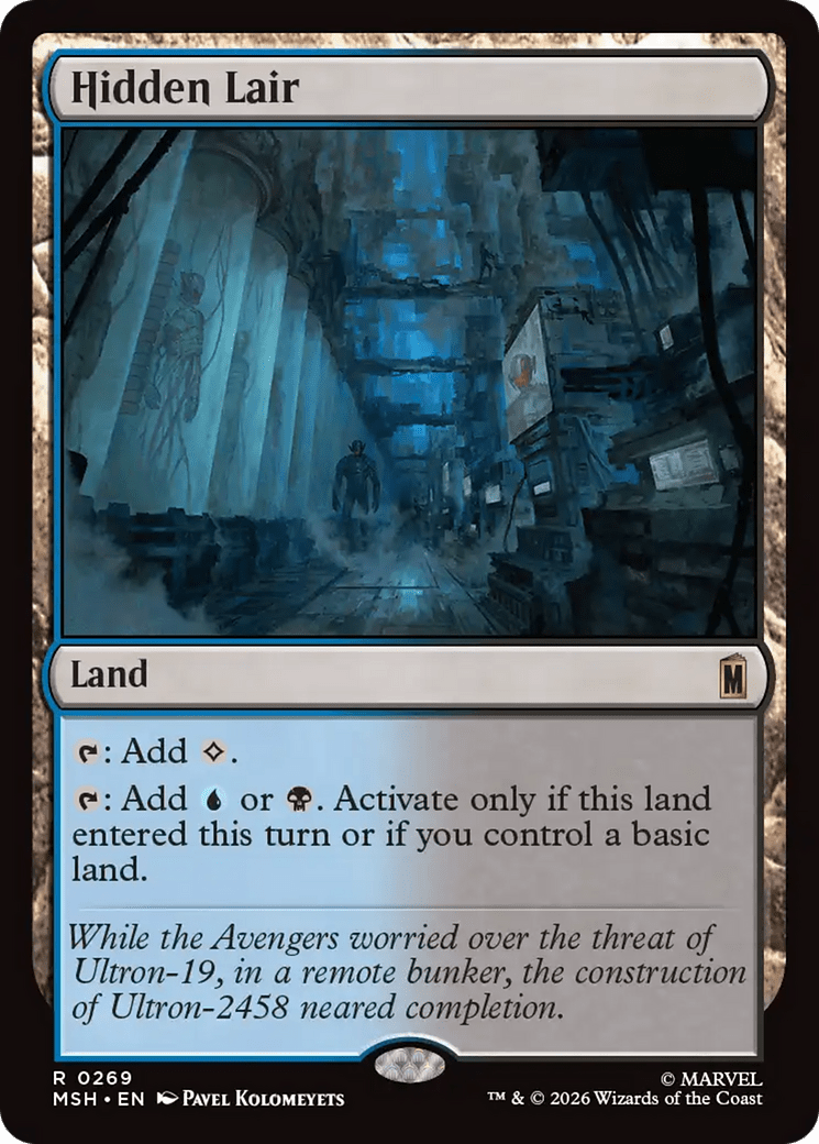 Hidden Lair [Marvel Super Heroes] | Multizone: Comics And Games