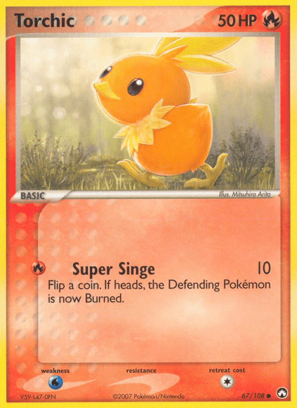 Torchic (67/108) [EX: Power Keepers] Pokemon Single Pokémon  | Multizone: Comics And Games