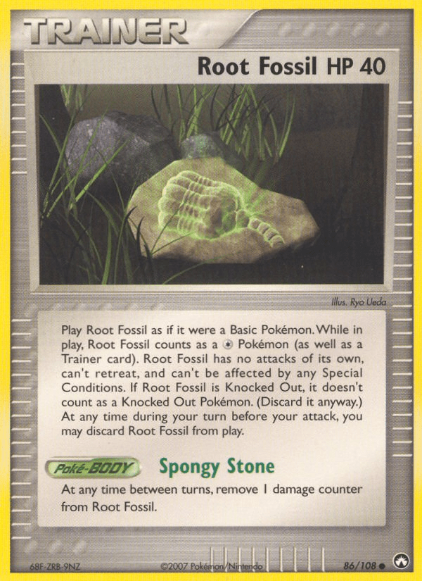 Root Fossil (86/108) [EX: Power Keepers] Pokemon Single Pokémon  | Multizone: Comics And Games