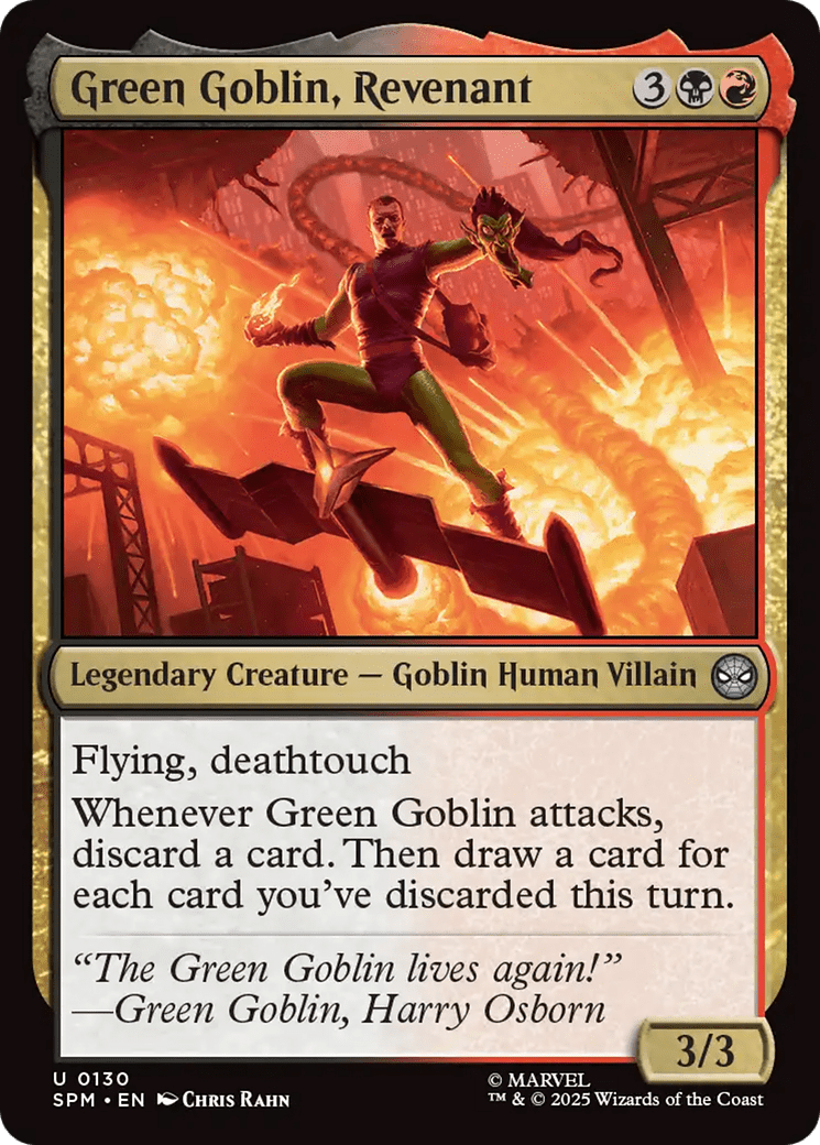 Green Goblin, Revenant [Marvel's Spider-Man] MTG Single Magic: The Gathering  | Multizone: Comics And Games
