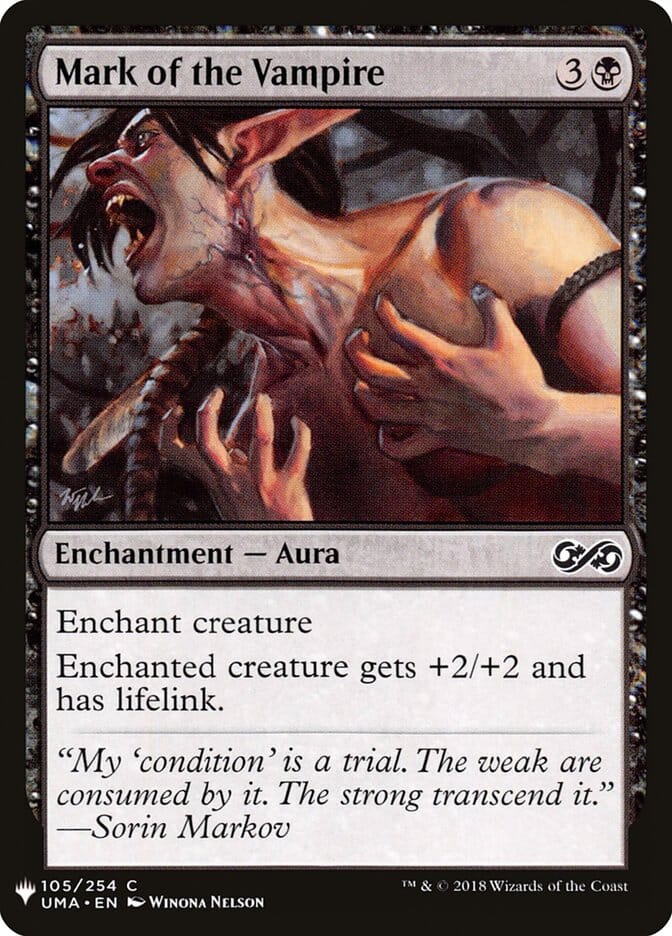 Mark of the Vampire [Mystery Booster] MTG Single Magic: The Gathering  | Multizone: Comics And Games