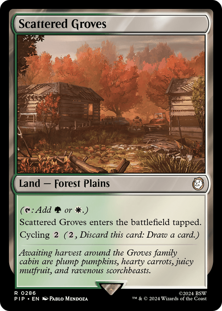 Scattered Groves [Fallout] MTG Single Magic: The Gathering  | Multizone: Comics And Games