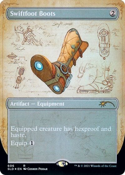 Swiftfoot Boots (Blueprint) [Secret Lair Drop Promos] MTG Single Magic: The Gathering  | Multizone: Comics And Games