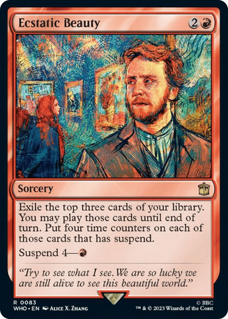 Ecstatic Beauty [Doctor Who] MTG Single Magic: The Gathering  | Multizone: Comics And Games