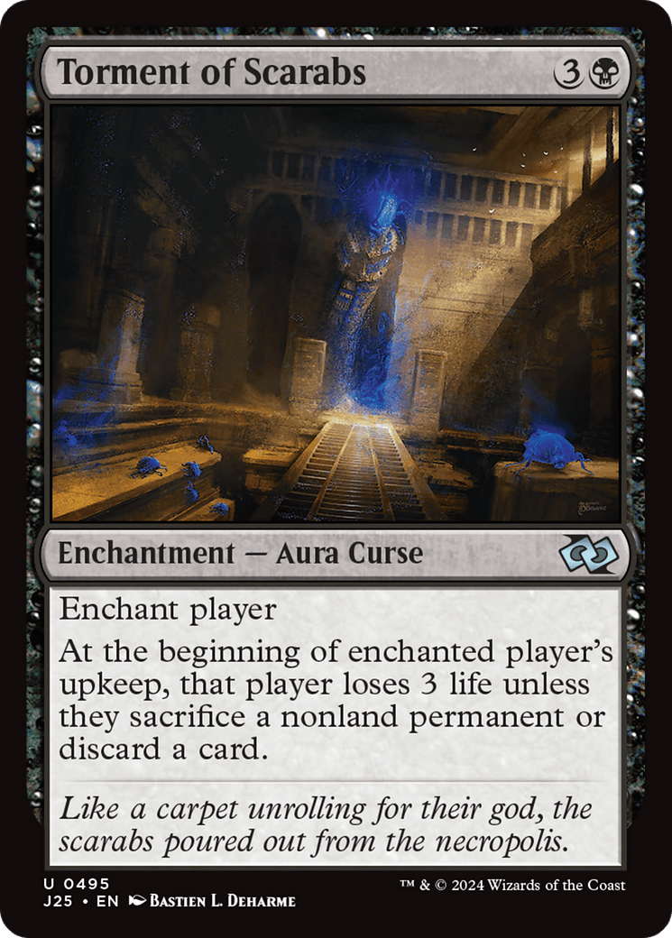 Torment of Scarabs [Foundations Jumpstart] MTG Single Magic: The Gathering  | Multizone: Comics And Games