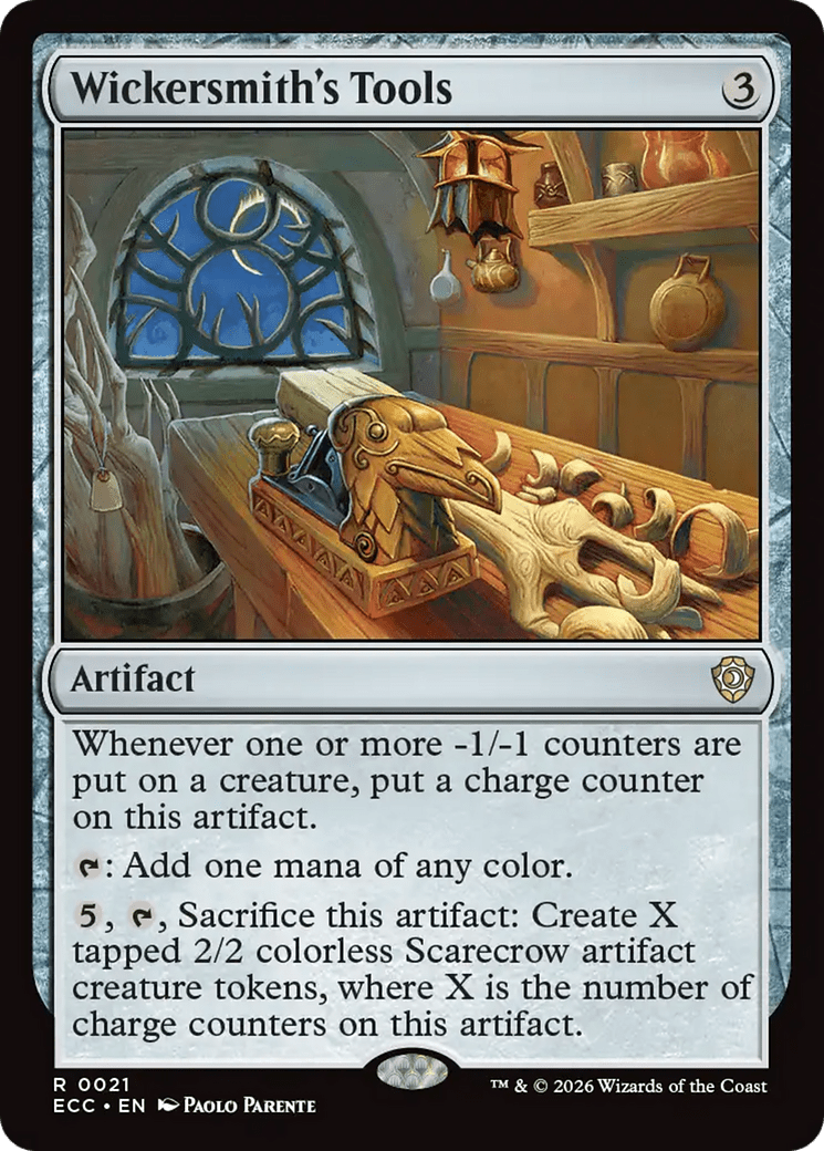 Wickersmith's Tools [Lorwyn Eclipsed Commander] MTG Single Magic: The Gathering  | Multizone: Comics And Games