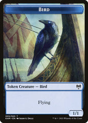 Treasure // Bird Double-Sided Token [Kaldheim Tokens] MTG Single Magic: The Gathering  | Multizone: Comics And Games