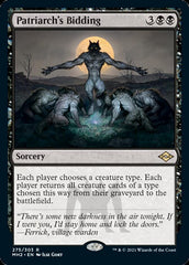 Patriarch's Bidding (Foil Etched) [Modern Horizons 2] MTG Single Magic: The Gathering  | Multizone: Comics And Games