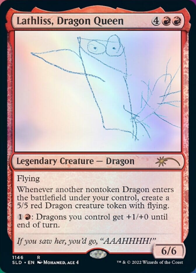 Lathliss, Dragon Queen (1146) [Secret Lair Drop Series] MTG Single Magic: The Gathering  | Multizone: Comics And Games