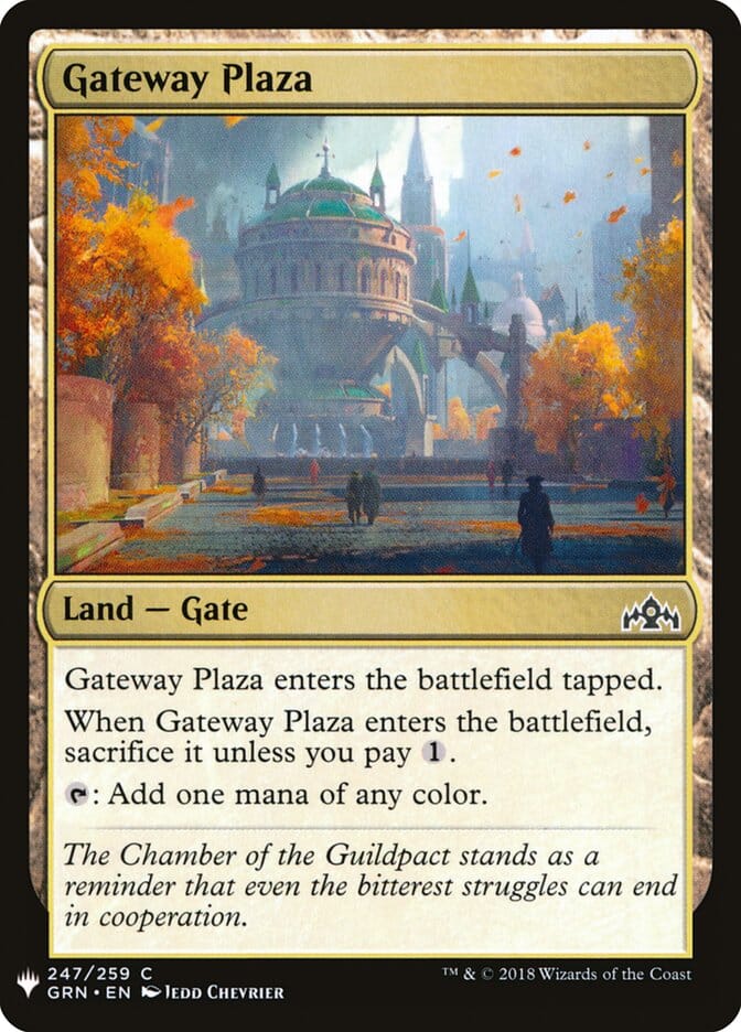 Gateway Plaza [Mystery Booster] MTG Single Magic: The Gathering  | Multizone: Comics And Games