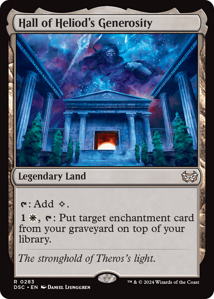 Hall of Heliod's Generosity [Duskmourn: House of Horror Commander] MTG Single Magic: The Gathering  | Multizone: Comics And Games