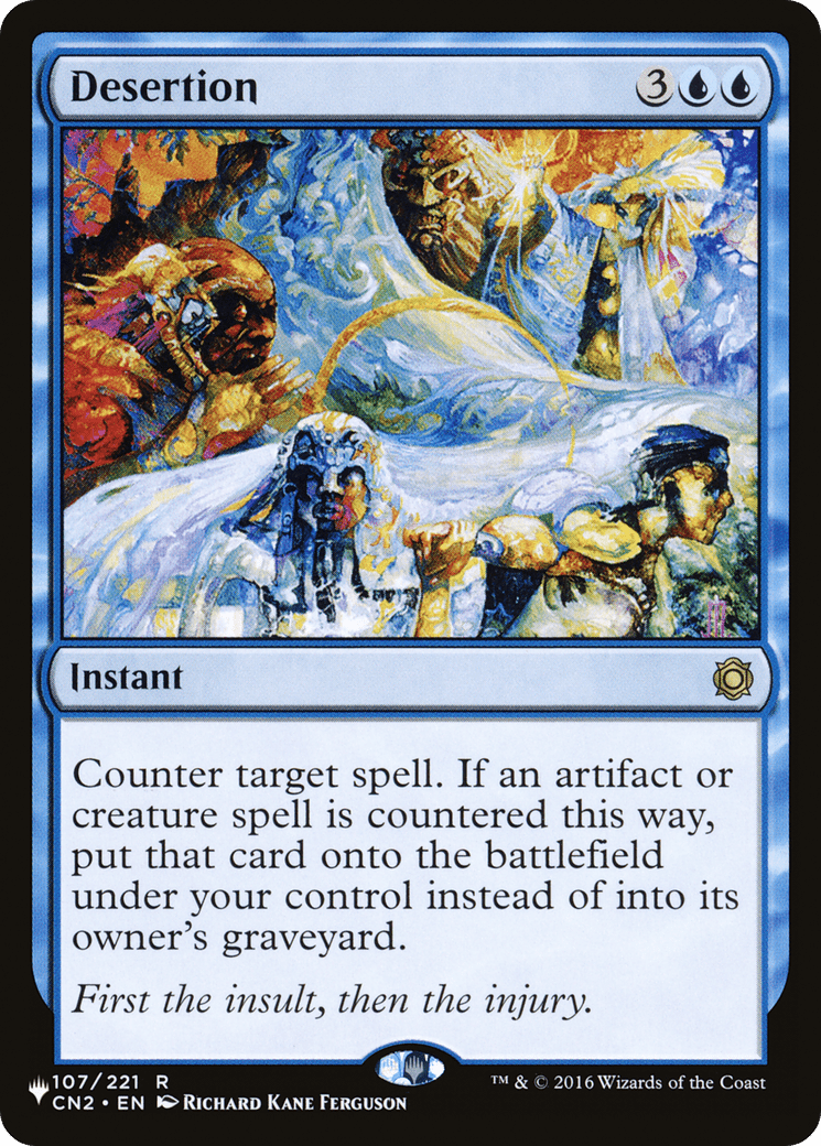 Desertion [The List] MTG Single Magic: The Gathering  | Multizone: Comics And Games