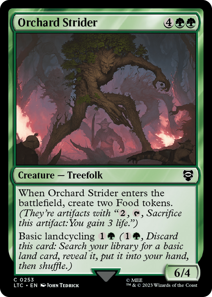 Orchard Strider [The Lord of the Rings: Tales of Middle-Earth Commander] MTG Single Magic: The Gathering  | Multizone: Comics And Games