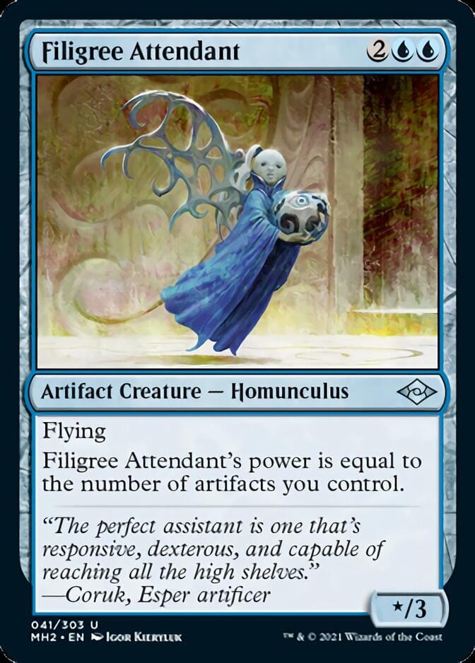 Filigree Attendant [Modern Horizons 2] MTG Single Magic: The Gathering  | Multizone: Comics And Games