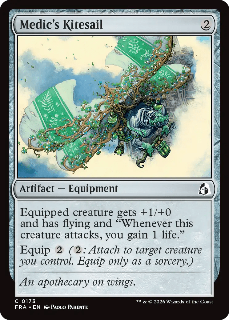 Medic's Kitesail [Reality Fracture] MTG Single Magic: The Gathering  | Multizone: Comics And Games