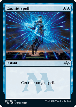 Counterspell (Foil Etched) [Modern Horizons 2] MTG Single Magic: The Gathering  | Multizone: Comics And Games