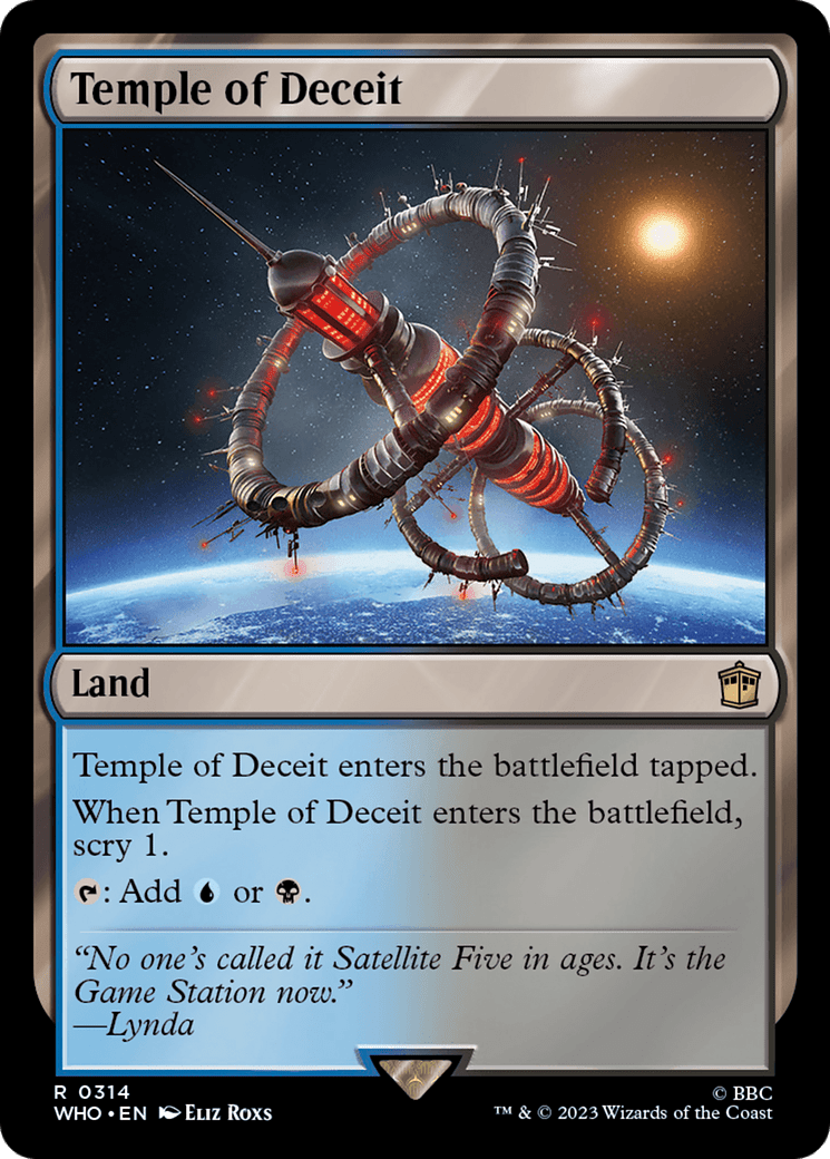 Temple of Deceit [Doctor Who] MTG Single Magic: The Gathering  | Multizone: Comics And Games