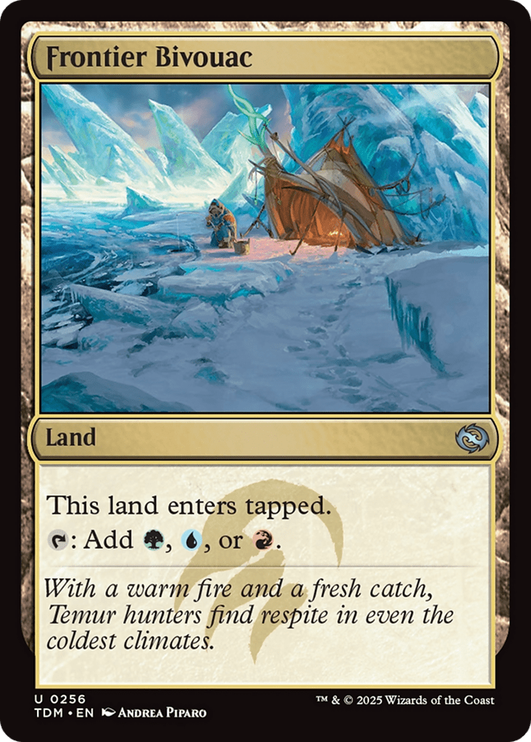 Frontier Bivouac [Tarkir: Dragonstorm] MTG Single Magic: The Gathering  | Multizone: Comics And Games