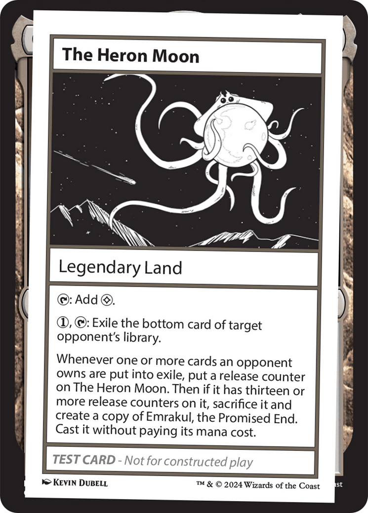 The Heron Moon [Mystery Booster 2 Playtest Cards] MTG Single Magic: The Gathering  | Multizone: Comics And Games