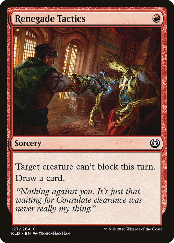 Renegade Tactics [Kaladesh] MTG Single Magic: The Gathering  | Multizone: Comics And Games