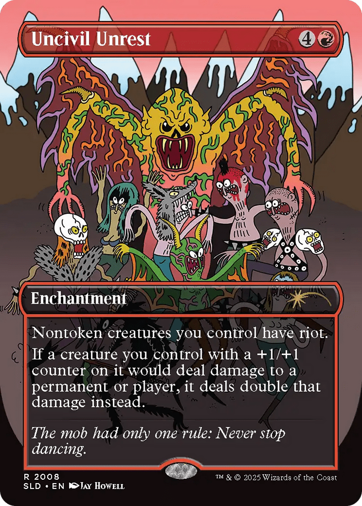 Uncivil Unrest (Rainbow Foil) [Secret Lair Drop Series] MTG Single Magic: The Gathering  | Multizone: Comics And Games