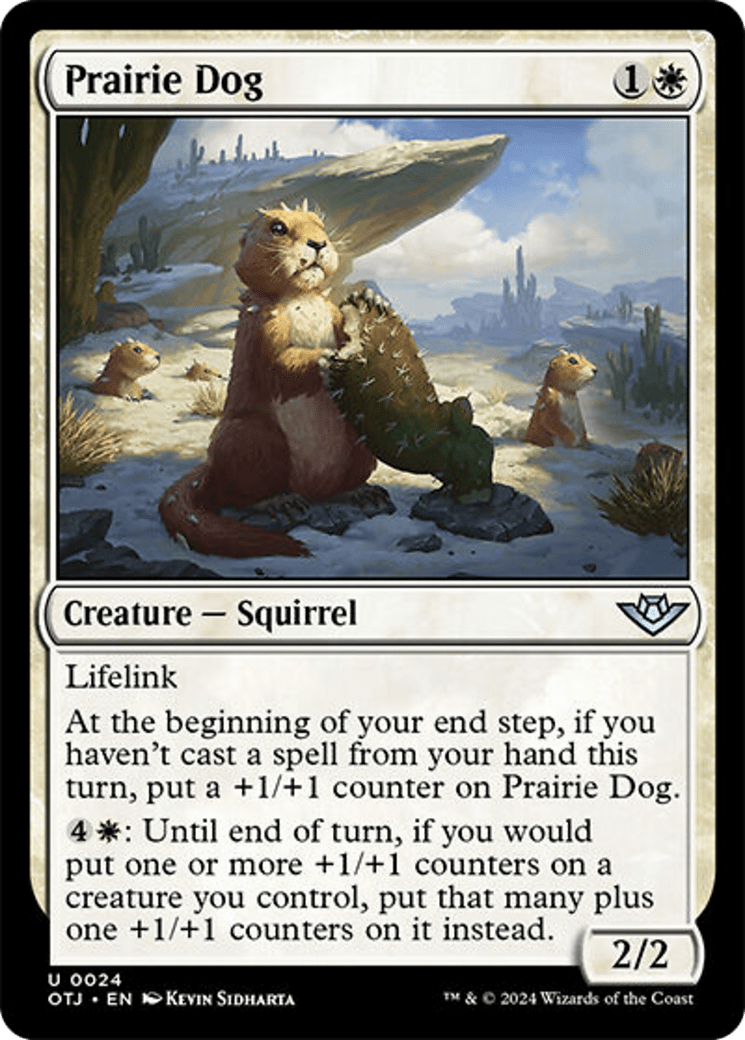 Prairie Dog [Outlaws of Thunder Junction] MTG Single Magic: The Gathering  | Multizone: Comics And Games