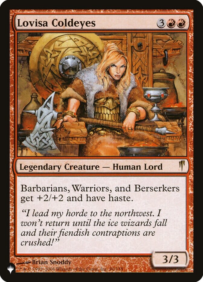Lovisa Coldeyes [The List] MTG Single Magic: The Gathering  | Multizone: Comics And Games