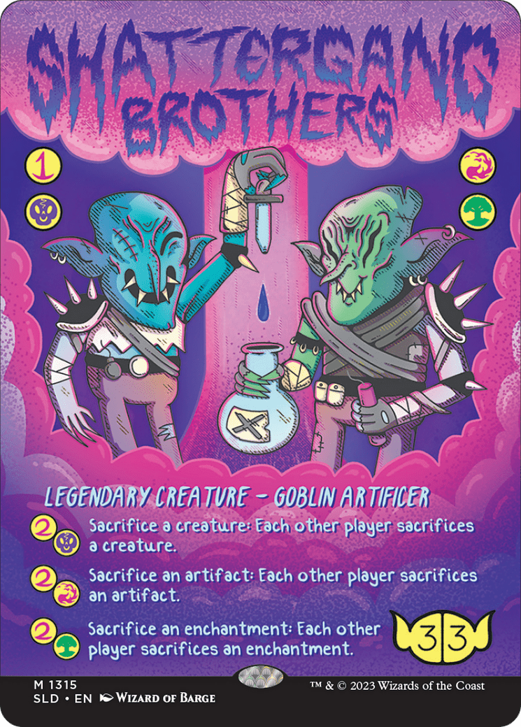 Shattergang Brothers [Secret Lair Drop Series] MTG Single Magic: The Gathering  | Multizone: Comics And Games