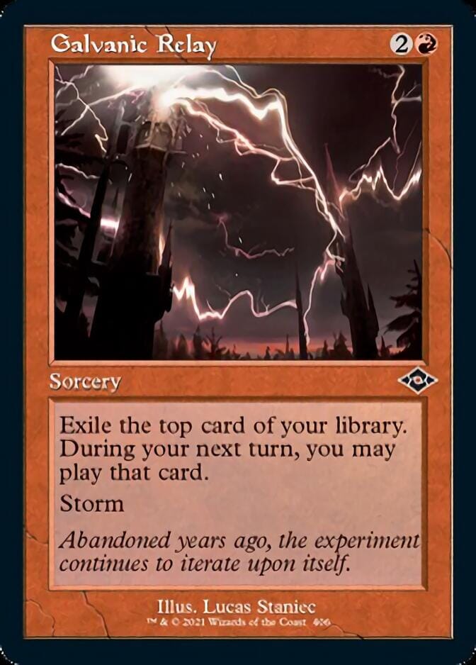 Galvanic Relay (Retro Foil Etched) [Modern Horizons 2] MTG Single Magic: The Gathering  | Multizone: Comics And Games