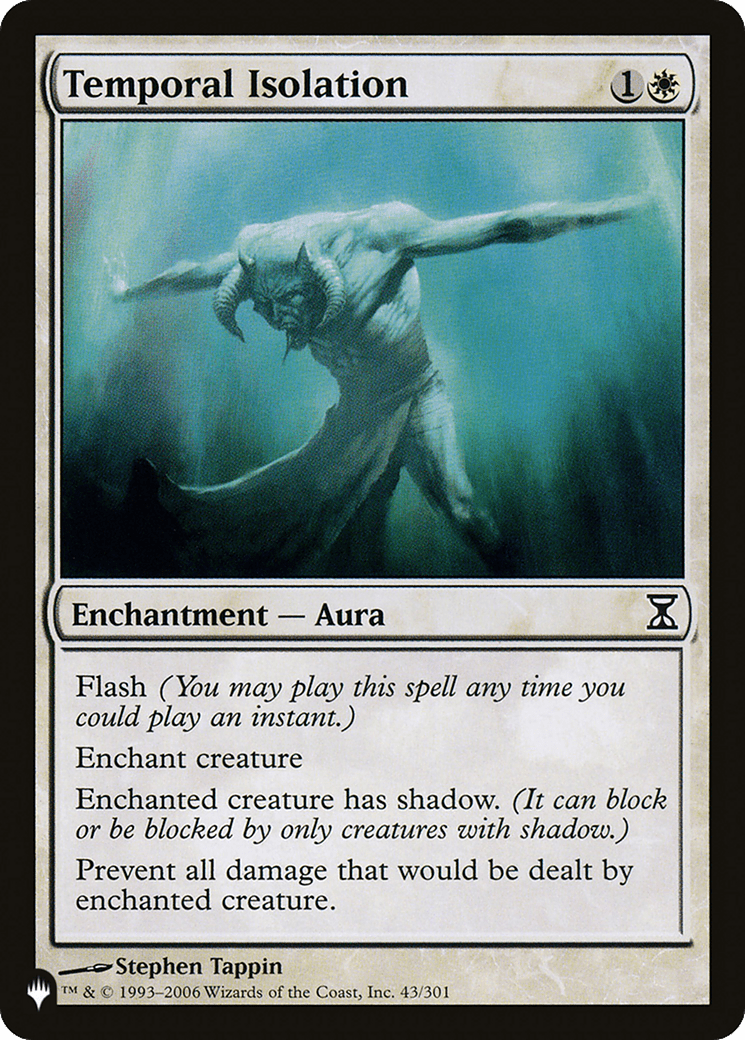 Temporal Isolation [The List] MTG Single Magic: The Gathering  | Multizone: Comics And Games