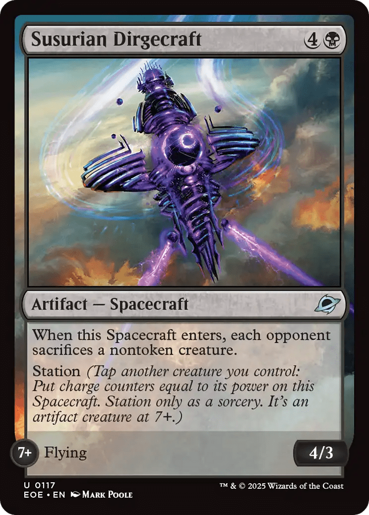 Susurian Dirgecraft [Edge of Eternities] MTG Single Magic: The Gathering  | Multizone: Comics And Games