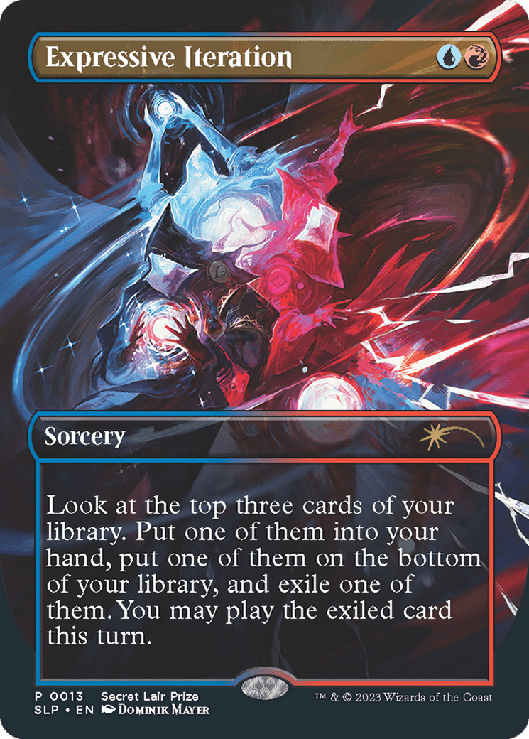 Expressive Iteration [Secret Lair Showdown] MTG Single Magic: The Gathering  | Multizone: Comics And Games