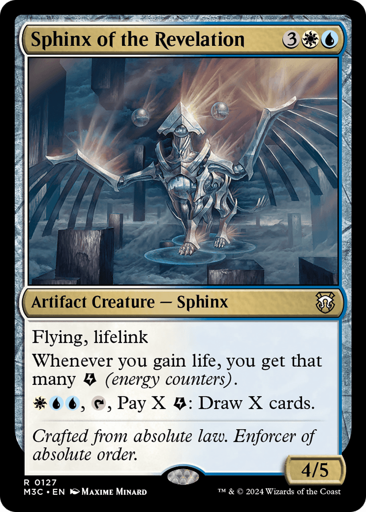 Sphinx of the Revelation (Ripple Foil) [Modern Horizons 3 Commander] MTG Single Magic: The Gathering  | Multizone: Comics And Games