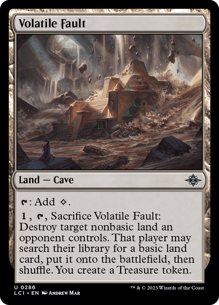 Volatile Fault [The Lost Caverns of Ixalan] | Multizone: Comics And Games