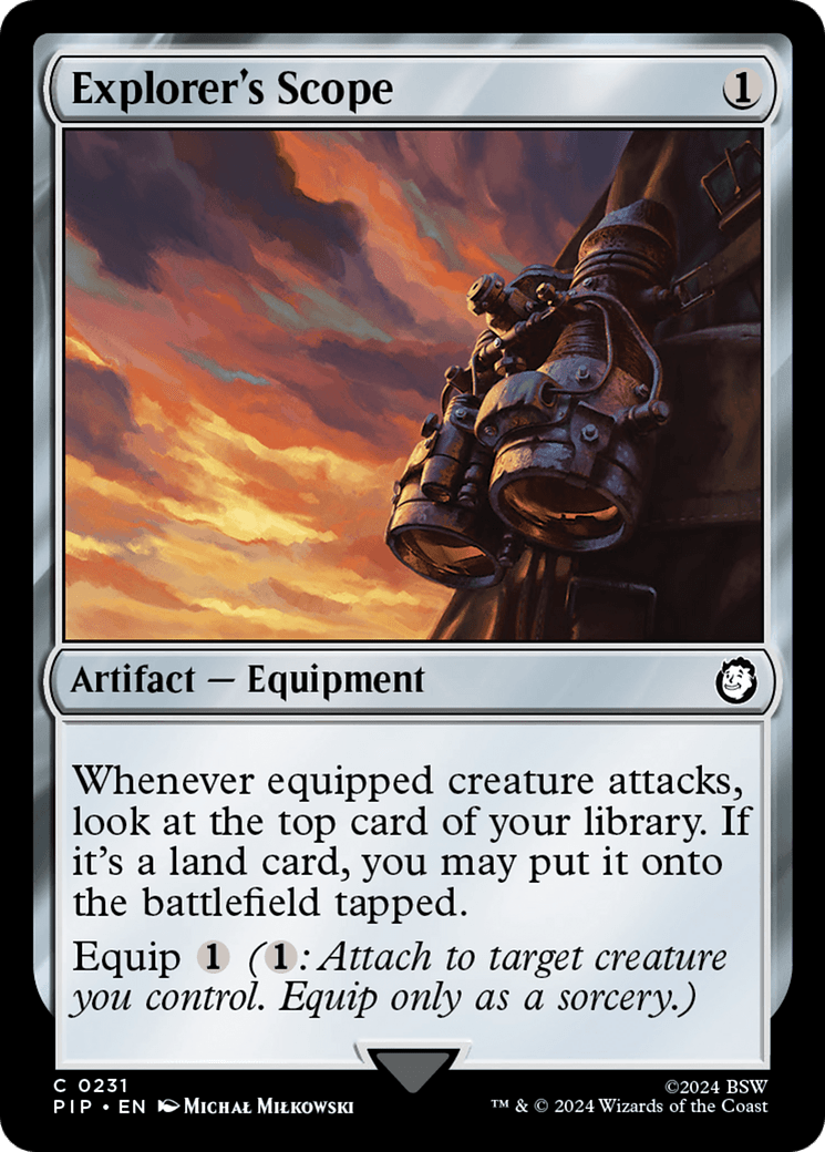 Explorer's Scope [Fallout] MTG Single Magic: The Gathering  | Multizone: Comics And Games