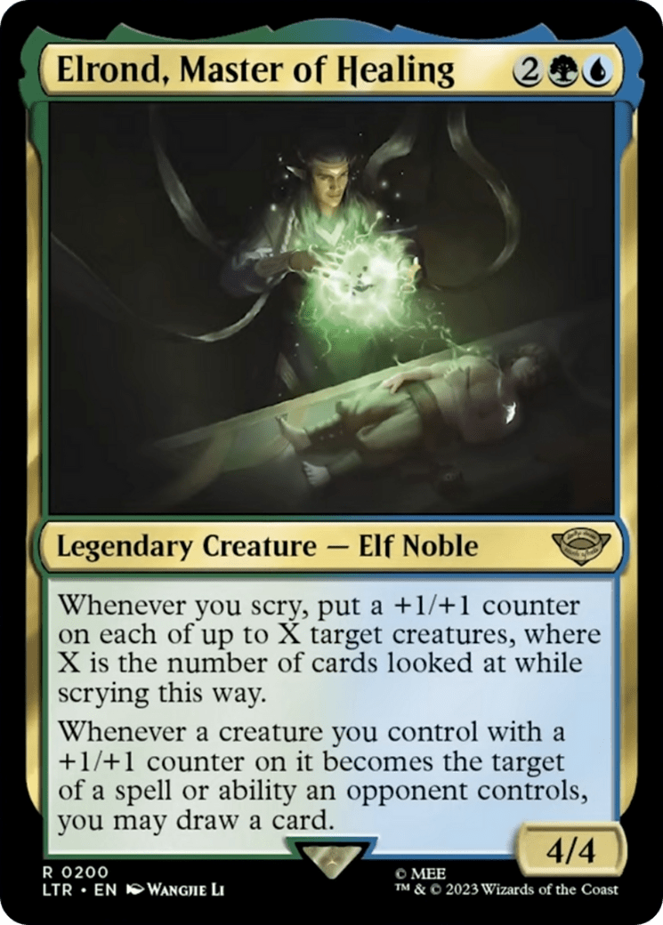 Elrond, Master of Healing [The Lord of the Rings: Tales of Middle-Earth] MTG Single Magic: The Gathering  | Multizone: Comics And Games