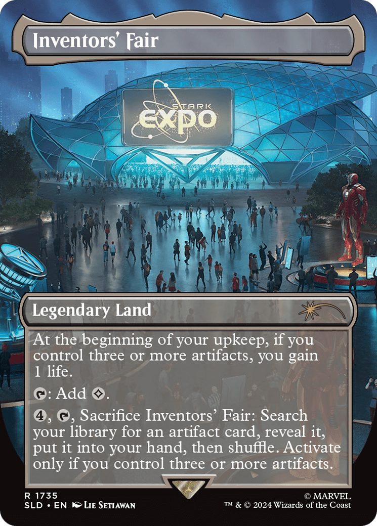 Inventors' Fair (Rainbow Foil) [Secret Lair Drop Series] MTG Single Magic: The Gathering  | Multizone: Comics And Games