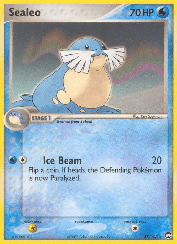 Sealeo (37/108) [EX: Power Keepers] Pokemon Single Pokémon  | Multizone: Comics And Games