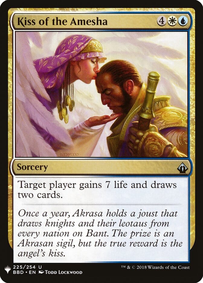 Kiss of the Amesha [Mystery Booster] MTG Single Magic: The Gathering  | Multizone: Comics And Games