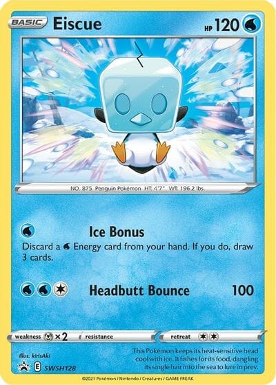 Eiscue (SWSH128) [Sword & Shield: Black Star Promos] Pokemon Single Pokémon  | Multizone: Comics And Games