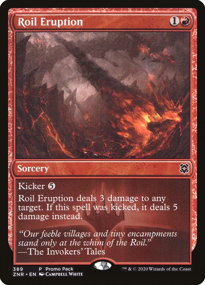Roil Eruption (Promo Pack) [Zendikar Rising Promos] MTG Single Magic: The Gathering  | Multizone: Comics And Games