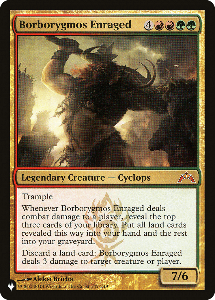 Borborygmos Enraged [The List] MTG Single Magic: The Gathering  | Multizone: Comics And Games