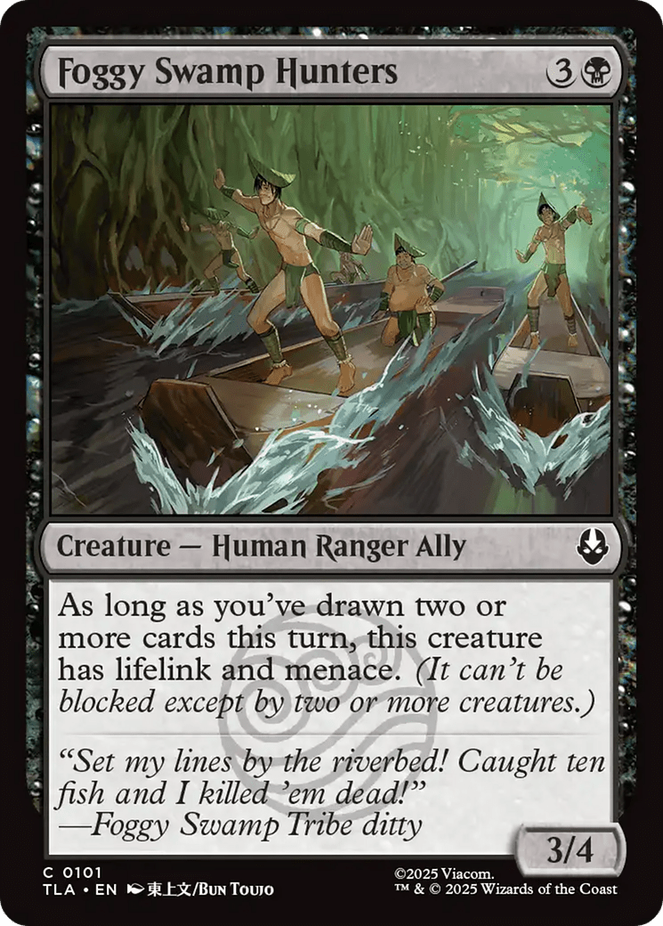 Foggy Swamp Hunters [Avatar: The Last Airbender] MTG Single Magic: The Gathering  | Multizone: Comics And Games