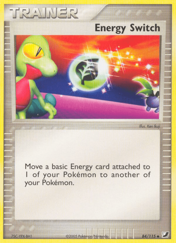 Energy Switch (84/115) [EX: Unseen Forces] Pokemon Single Pokémon  | Multizone: Comics And Games