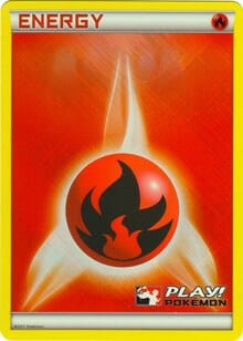Fire Energy (2011 Play Pokemon Promo) [League & Championship Cards] Pokemon Single Pokémon  | Multizone: Comics And Games