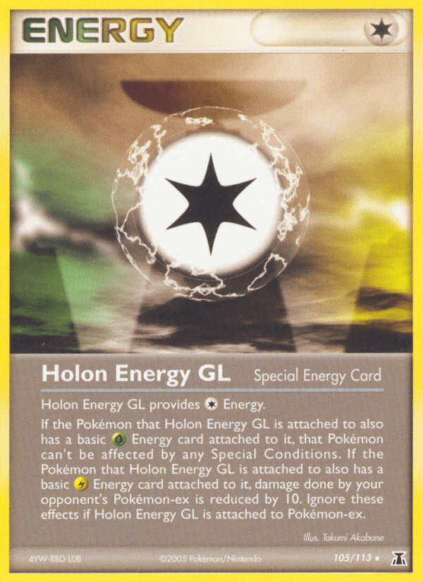 Holon Energy GL (105/113) [EX: Delta Species] Pokemon Single Pokémon  | Multizone: Comics And Games