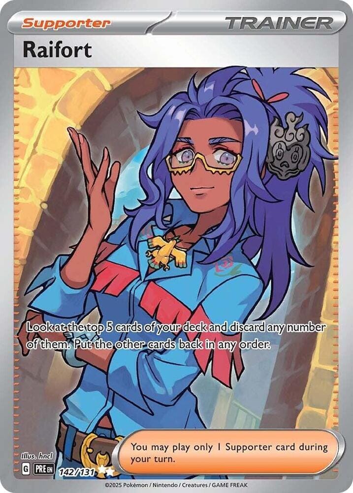 Raifort (142/131) [Scarlet & Violet: Prismatic Evolutions] Pokemon Single Pokémon  | Multizone: Comics And Games