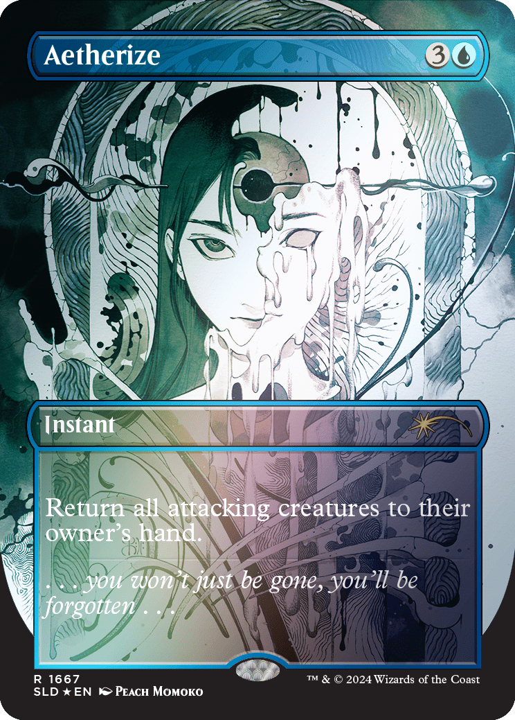 Aetherize (Rainbow Foil) [Secret Lair Drop Series] MTG Single Magic: The Gathering  | Multizone: Comics And Games