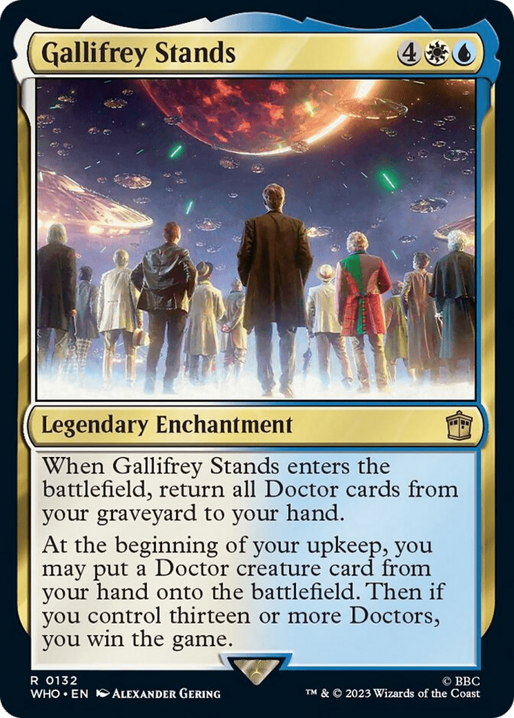 Gallifrey Stands (Extended Art) [Doctor Who] MTG Single Magic: The Gathering  | Multizone: Comics And Games